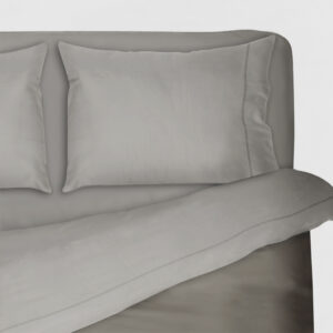 Completo Letto Tinta Unita Tra le Braccia di Morfeo grigio scuro