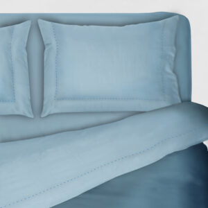 Completo Letto Tinta unita I Sogni 3 Volani Celeste