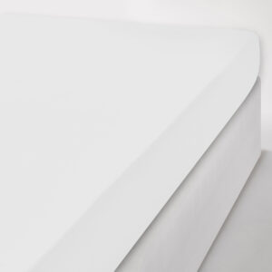 Lenzuola da Sotto con Angoli Tinta Unita I Sogni Bianco