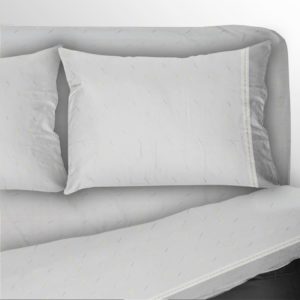Completo Letto Miele Grigio Chiaro