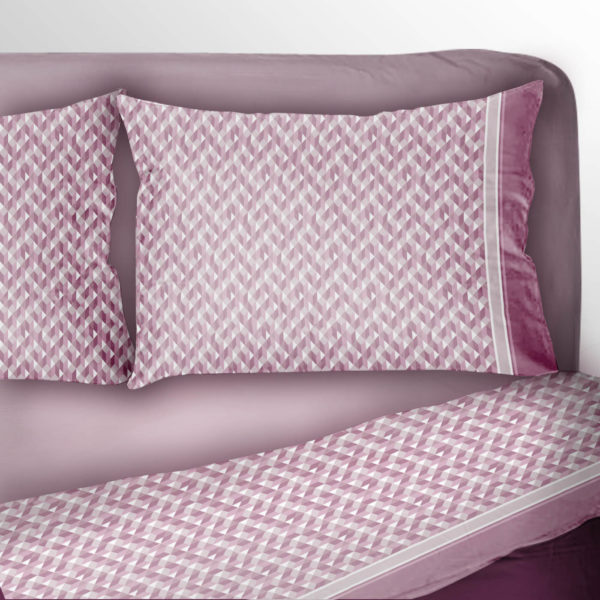 Completo Letto Luce Rosa