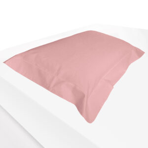 COPPIA FEDERE I SOGNI TINTA UNITA 3 VOLANI CON CORDONETTO Cipria