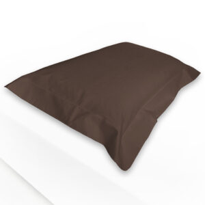 COPPIA FEDERE I SOGNI TINTA UNITA 3 VOLANI CON CORDONETTO Marrone