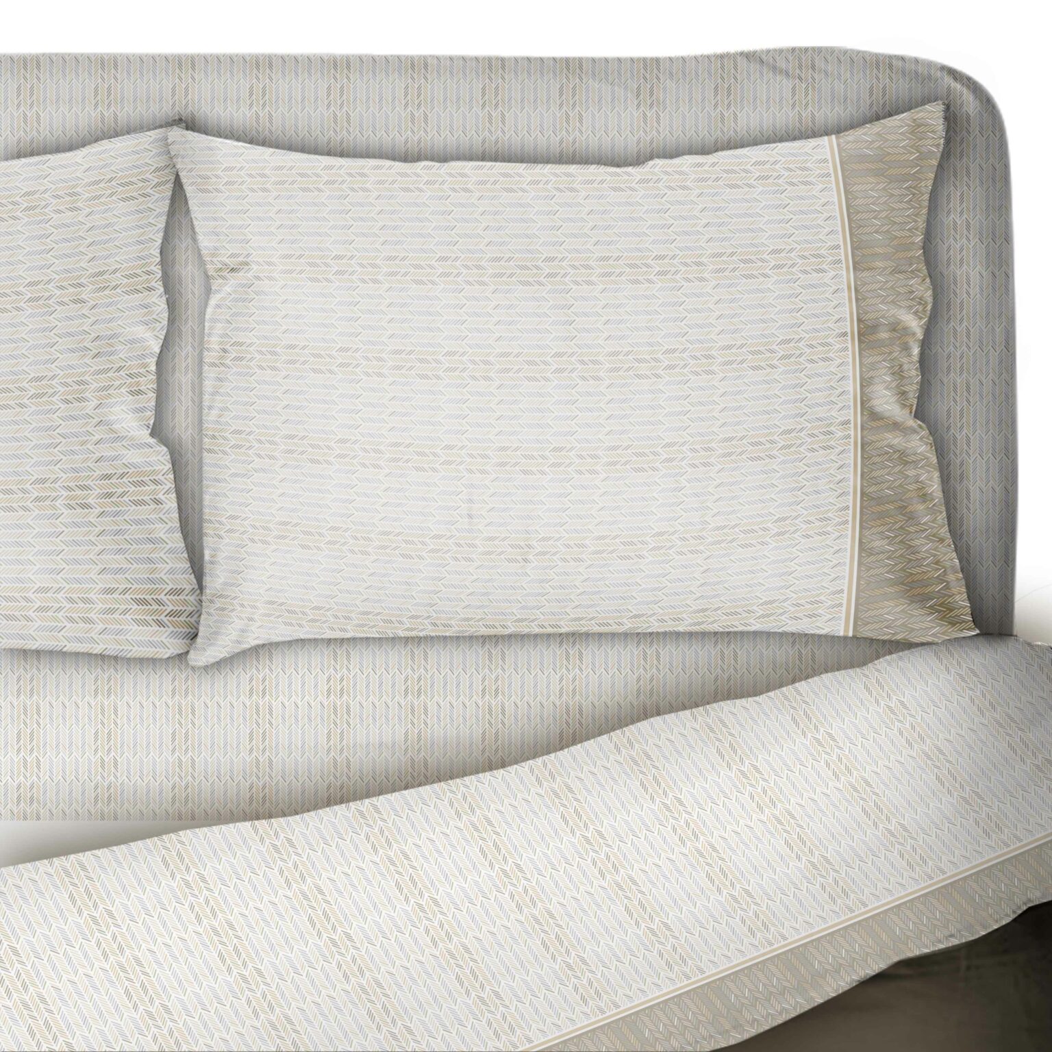 Tata Home Completo Letto Flanella Piazza Mezza Set Lenzuola Morbido Caldo Cotone Felpato Invernale Antipilling Made in Italy Dis. Cani Colore Bianco