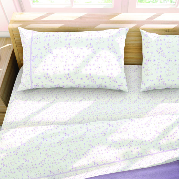 Completo Letto In Flanella 100% Cotone Tata Home – Matrimoniale, Tema Cagnolini Beige, Invernale