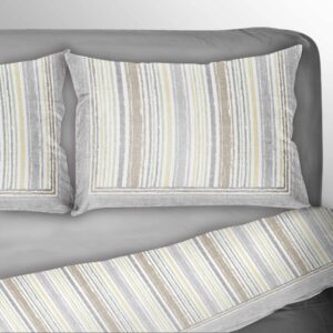 Completo Letto Perugia - Grigio Chiaro Perla, Singolo 1 Piazza