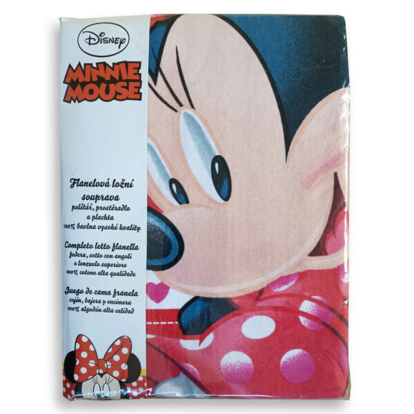Set lenzuola calda Flanella DISNEY Topolina MINNIE Mouse