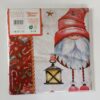 Federa natalizia Cuscino letto Fantasia Gnomi di Babbo Natale - immagine 2