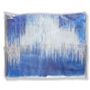 Copripiumino Puro Cotone Fantasia Righe di Ghiaccio Blu - immagine 3