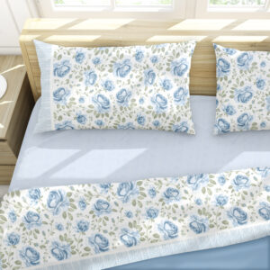 completo letto torino - Blu scuro navy, Matrimoniale 2 Piazze