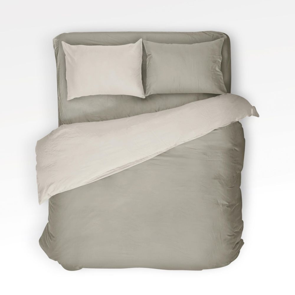 Copripiumino Puro Cotone I Sogni sabbia