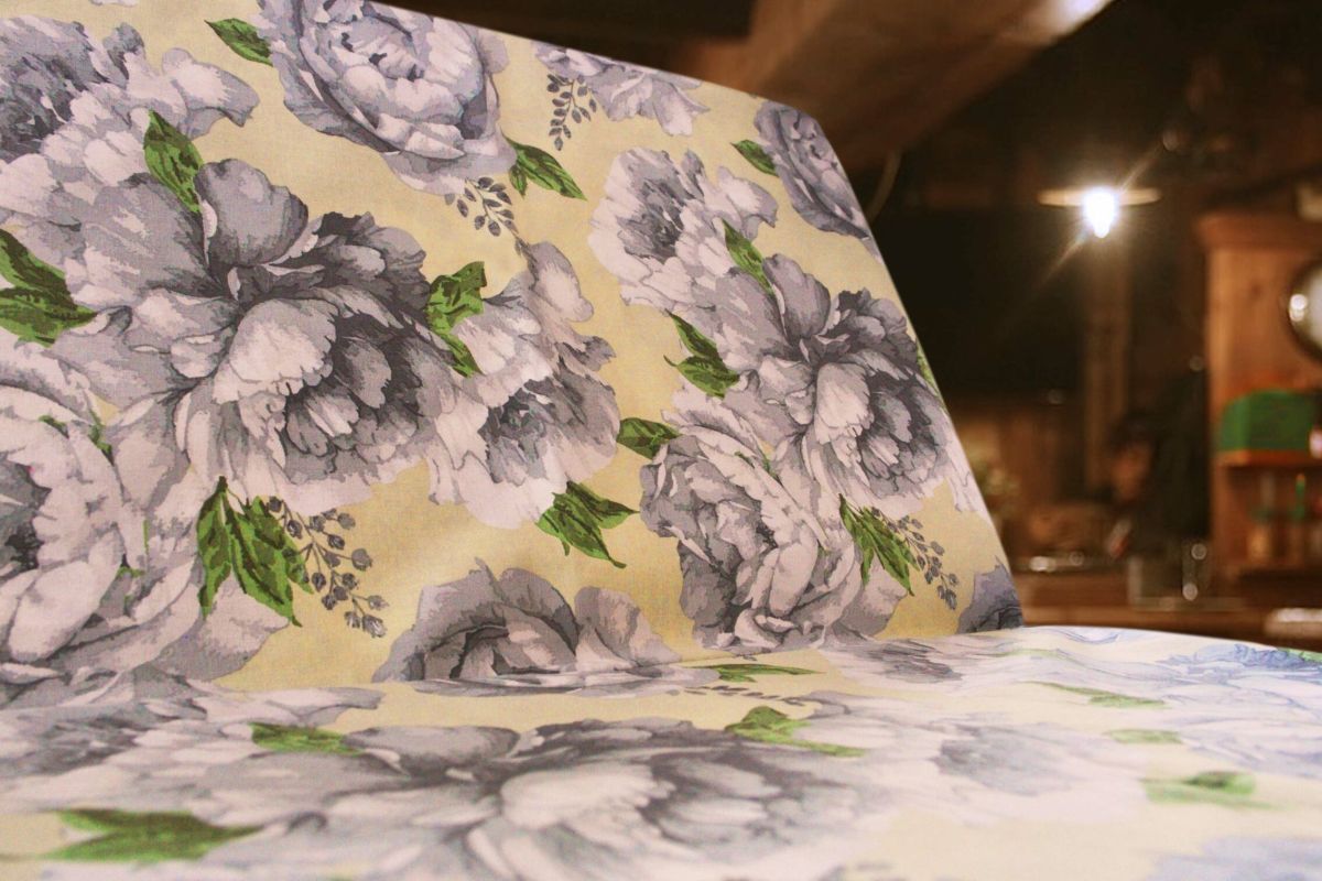 Telo Peonia Grigio Beige